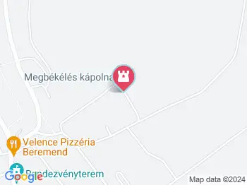 Megbékélés kápolna Beremend a térképen