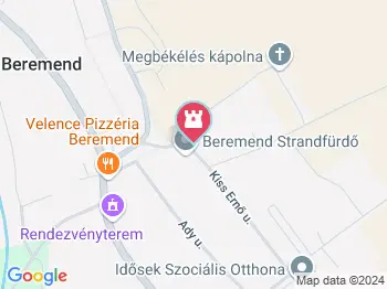 Mendele Ferenc Emlékháza Beremend a térképen