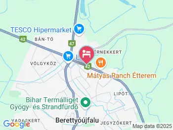 Katalin Motel Berettyóújfalu a térképen