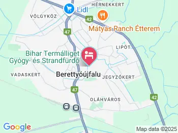 Liget Szálláshely Berettyóújfalu a térképen