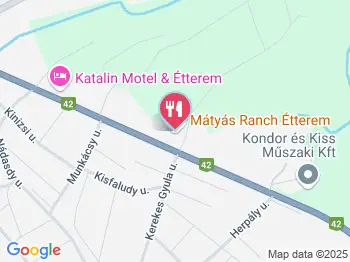 Mátyás Ranch Tanya Büfé Falatozó Berettyóújfalu a térképen