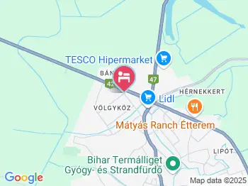 Móló Panzió Berettyóújfalu a térképen