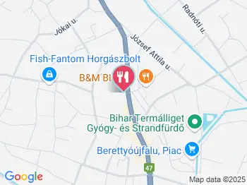 Mystic Pizzéria & Kávéház Berettyóújfalu a térképen