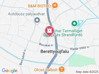 Zsinagóga Kultúrtér Berettyóújfalu a térképen