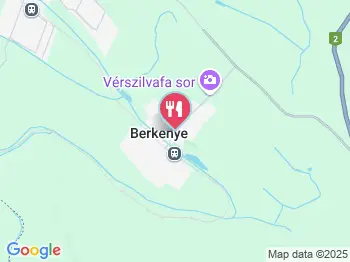 Szent Anna Panzió és Étterem Berkenye a térképen