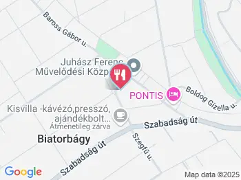 Állomás Bistro & Bar Biatorbágy a térképen