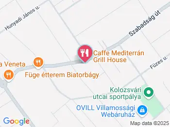 Andrész Cukrászda Biatorbágy a térképen