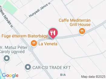 Barnabás Testvér Bajor Kisvendéglő, Étterem Biatorbágy a térképen