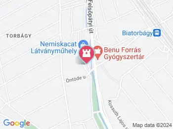 Bechtold Sváb Tájház Biatorbágy a térképen