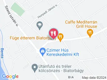 Black's Burger Biatorbágy a térképen