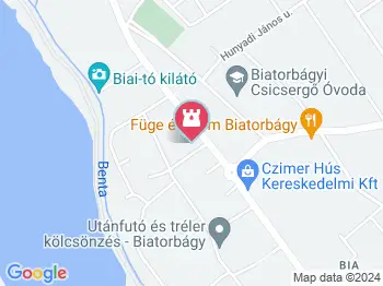 Hantai Simon-emlékmű Biatorbágy a térképen