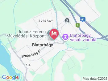 Hotel Pontis Biatorbágy a térképen