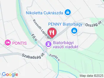 Kemenes Cukrászda & Bisztró Biatorbágy a térképen