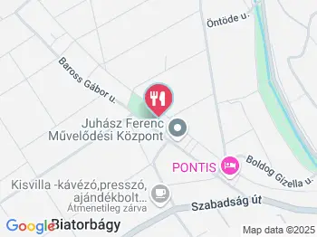 Lã Blanka Biatorbágy a térképen