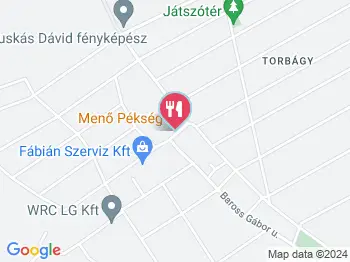 Menő Pékség Biatorbágy a térképen