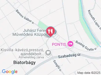 Viadukt Söröző Biatorbágy a térképen