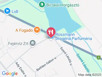 Báder Fogadó Bicske a térképen