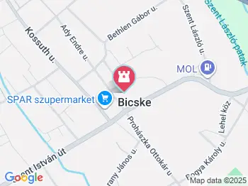 Botond Bicske a térképen