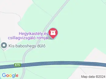 Hegyi kastély & csillagvizsgáló romjai Bicske a térképen