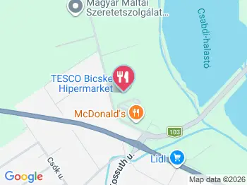 Magyar Füstölt Áruk Boltja Bicske a térképen