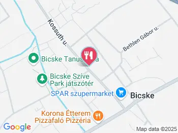 Randevú Cukrászda Bicske a térképen