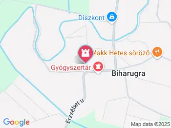 Biharugrai Református Egyházközség Biharugra a térképen