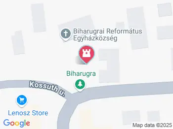 Hősi emlékmű Biharugra a térképen