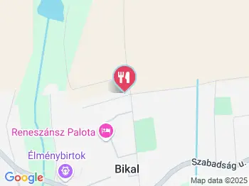 Fogadó a Fehér Hattyúhoz Bikal a térképen