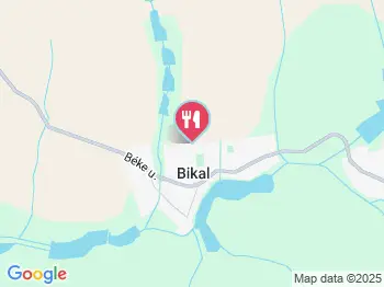 Habsburg Étterem Bikal a térképen