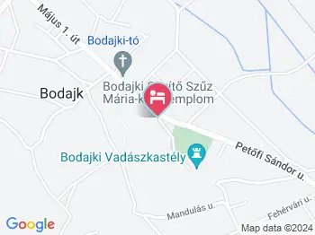 Babaház Bodajk a térképen