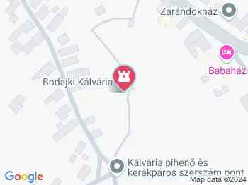 Bodajki Kálvária Bodajk a térképen