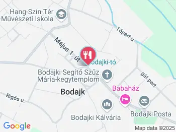 Csevegő Bisztró Bodajk a térképen