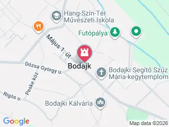 Helytörténeti Élet-Kép-Tár Bodajk a térképen