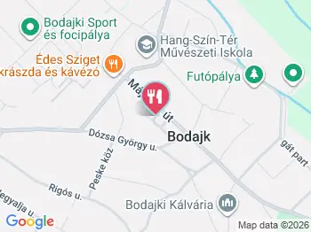 Kaiser Pékség Bodajk a térképen