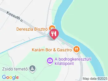 Chateau Dereszla Bodrogkeresztúr a térképen