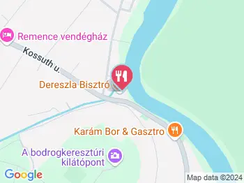 Dereszla Bisztró Bodrogkeresztúr a térképen