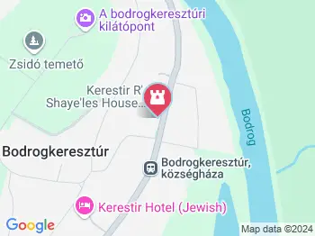 Griff kút Bodrogkeresztúr a térképen