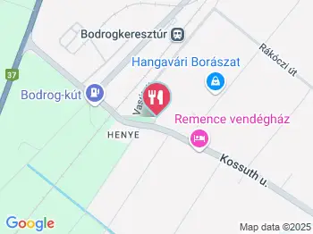 Szőlő Bár Bodrogkisfalud a térképen