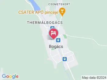 Adrienn Vendégház Bogács a térképen