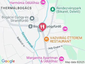 Alabástrom Panzió és Étterem Bogács a térképen