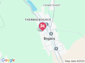 Antina Vendégház Bogács a térképen