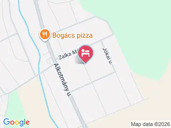 Aranyalma Vendégház Bogács a térképen