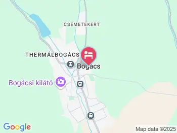 Farkas Csilla Vendégháza Bogács a térképen
