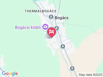 Farkas Piroska Vendégház Bogács a térképen