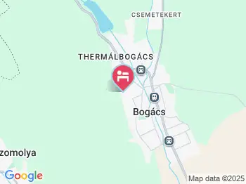 Fülöp Vendégház Bogács a térképen