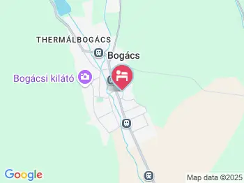 Guliba Vendégház Bogács a térképen