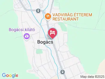 Horváthkert Panzió Bogács a térképen