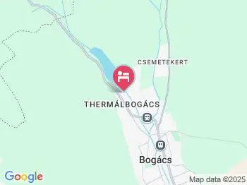 Hóvirág Vendégház Bogács a térképen