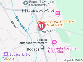 Kőkorszaki Pocak-tömő Étterem & Pizzéria Bogács a térképen