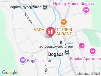 Kotyogó Kávézó Bogács a térképen